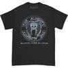 Herren T-Shirt Almighty The Almighty Blood Fire Love Klein Schwarz