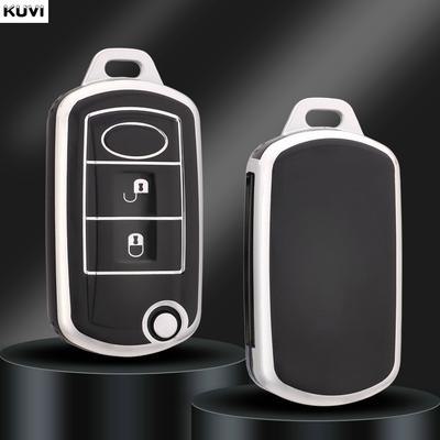 Nouvel Étui Coque de Clé de Voiture à Rabat en TPU Pour Land Rover Range Rover Sport Lr3 Discovery 3 3 Boutons Sac de Protection pour Télécommande Accessoires