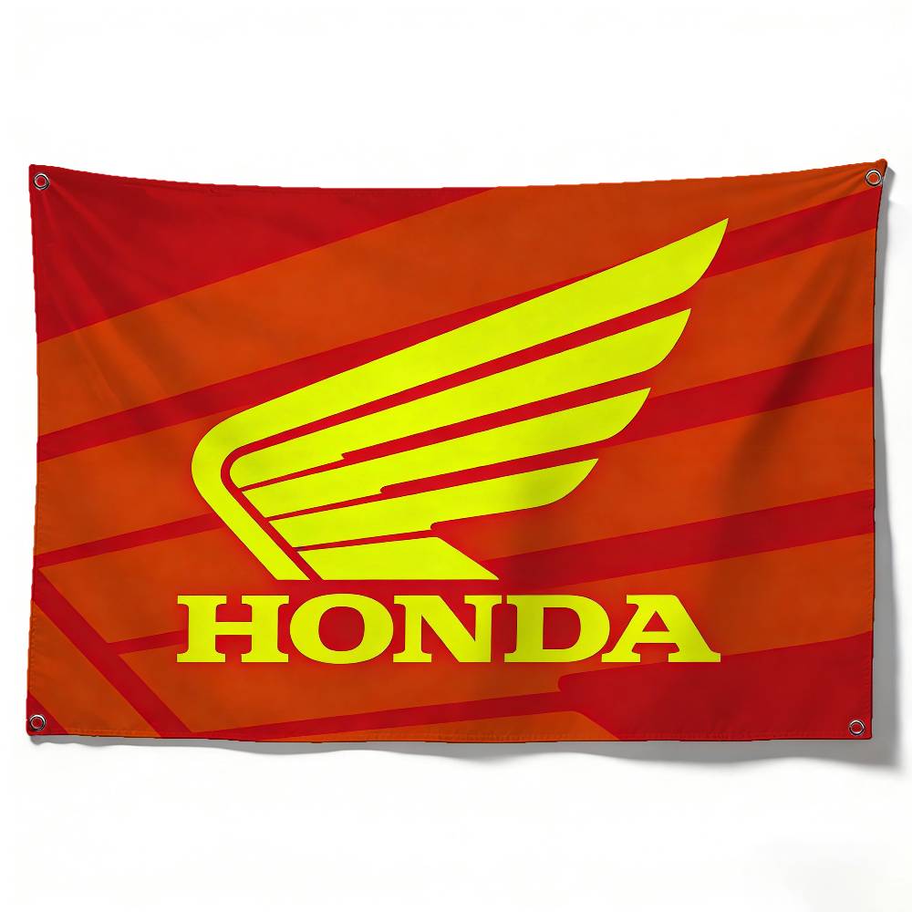 

Motorcycle For HONDA Decorative Flag Waterproof Fade Resistant Polyester Indoor Outdoor Hanging Flag (as the picture,50x70cm)