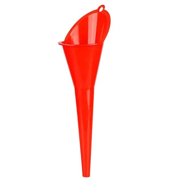 Car Long Mouth Oil Funnel Anti-splash Gasoline Oil Fuel Filling Tools Engine Funnel Motorcycle Refueling Car Accessories