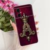 For Xiaomi Poco M4 5G Case Cover Luxury A-Z Letters Fashion Crown 2D Painted Silicone Phone Casing For PocoM4 5G 22041219PG