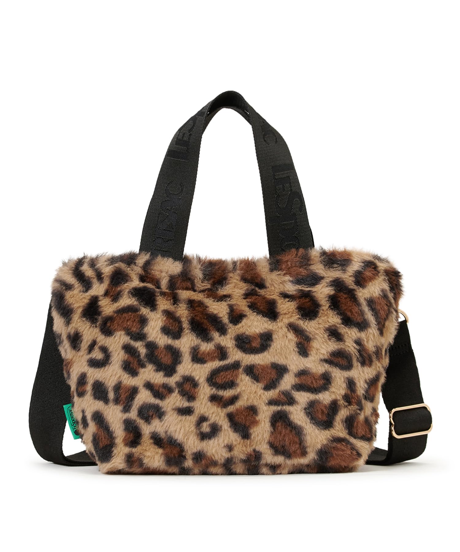 

FUR Fluffy Fur E/W TOTE/3029/Leopard