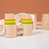 Kids' Wooden Binoculars: Mini Magnifier for Outdoor Exploration and Learning