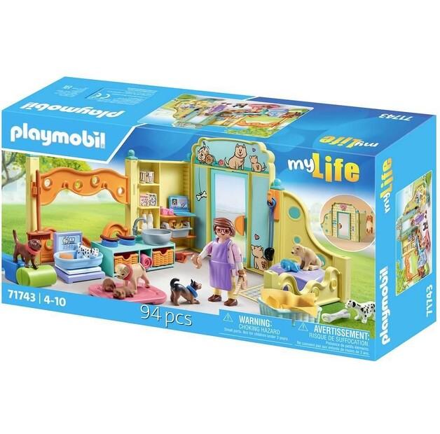 Playmobil 71743 My Life Puppy House Building Set