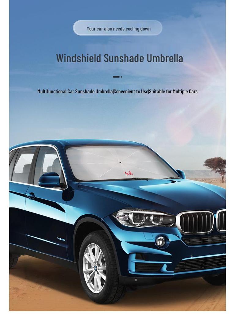 Sunshade Windshield for Hongqi: H5, HS5, E-QM5, H7, HS7 - Sun Protection & Heat Insulation