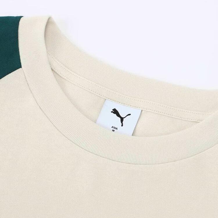 New PUMA WARDROBE ESS OVERSIZED LOGO TEE T Shirt Unisex Green 633856-86