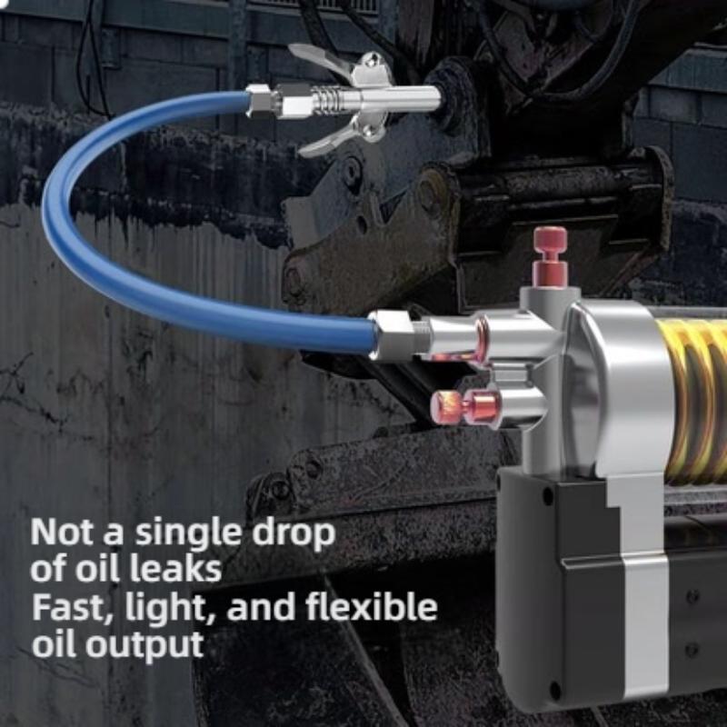 Butter Gun Mouth Lock Pliers Butter Nozzle Electric Pneumatic Manual Self-locking Oil Nozzle Gun Head Accessories Grease Gun