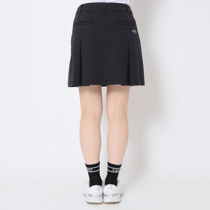 Callaway Skirt Box Pleat Cool Lining 8-Way Stretch Simple Golf C26128207 Women's 1010_Black M