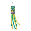 Front Door Diwali Windsock Decoration Hanging Festival Decors with Polyester Fabric and Ribbon Tails for Patio Space