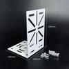 Corner Mount For Security Camera, Mounting Corner Bracket For Wall Mount Corner For CCTV Cameras, For LED Lamps, And More