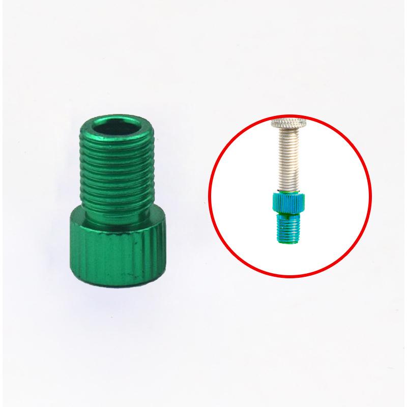 1PC Aluminum Alloy Bike Valve Adapter Convert Presta To Schrader Valve Bicycle Pump Air Nozzle Tube Tools Bicycle Accessories