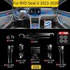 Película Protectora Interior, Cubierta Envolvente para Consola Central, Protector Adhesivo para Salpicadero para BYD SONG PLUS Seal U DM-I 2023-2026 Duradero