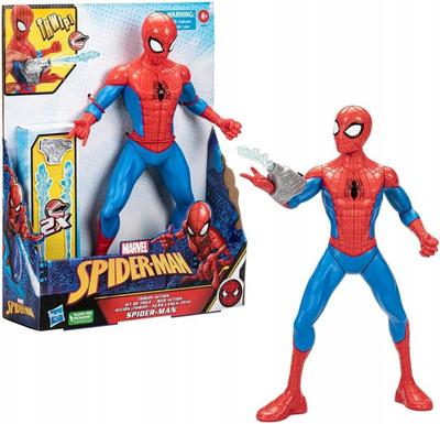 Hasbro Duża 33Cm! Figurka Spiderman Z Wyrzutnią F8115