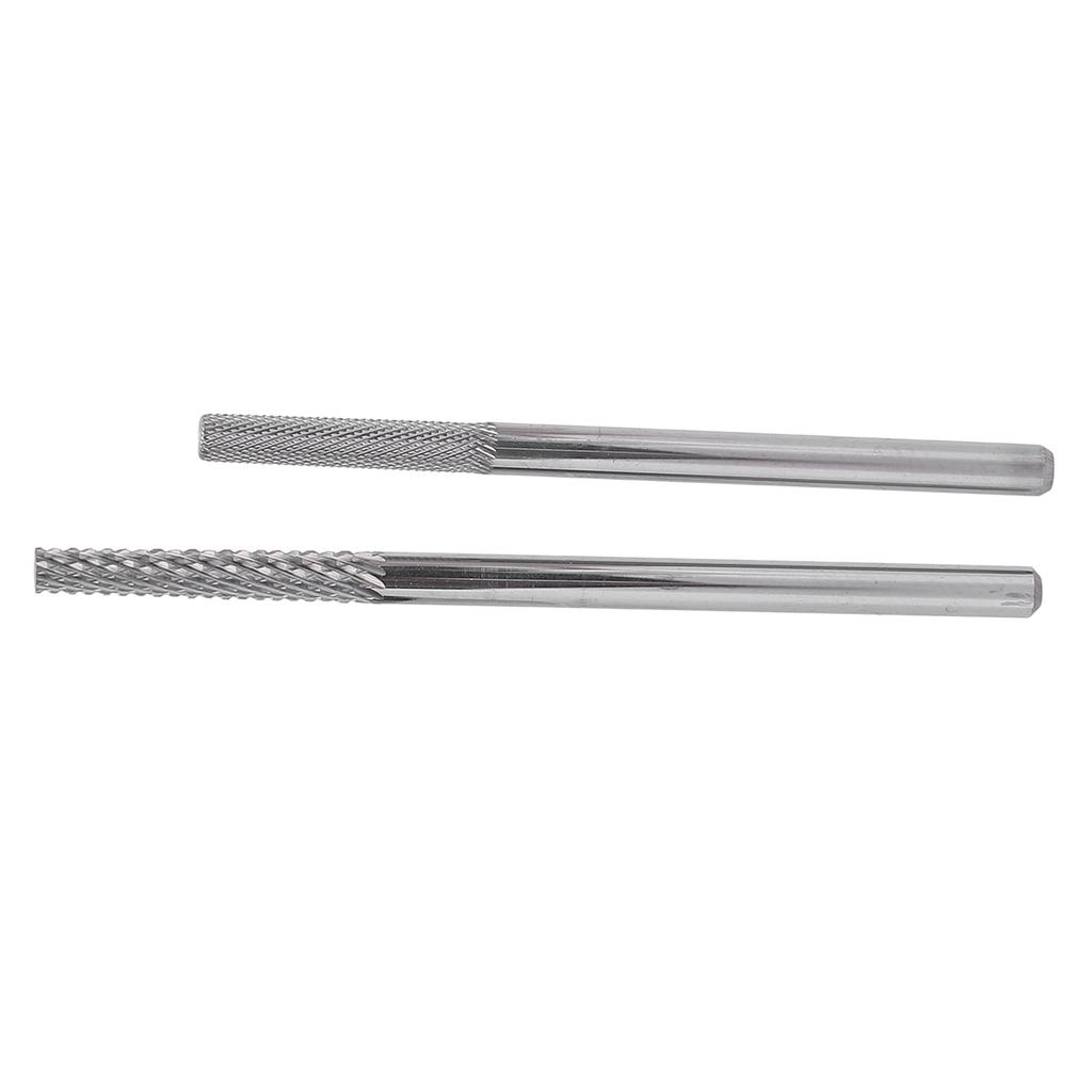 2pcs Nail Drill Bits Tungsten Steel Nail Grinding Heads Nail Drill Heads for Nail Technicians Nail