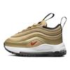 Nike Air Max 97 TD Metallic Gold 2023 Babysneaker Schwarz Weiß University-Rot FB2964-700
