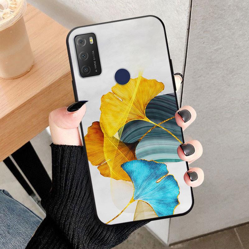 For Alcatel 1S 2021 Cases 6025H 6025D Wolf Lion Soft TPU Silicone Phone Cases For Alcatel 1 S 2021 Back Cover Bumper Funda Coque