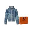 Louis Vuitton x Nigo 2010s patchwork hooded denim jacket 1A9K6B