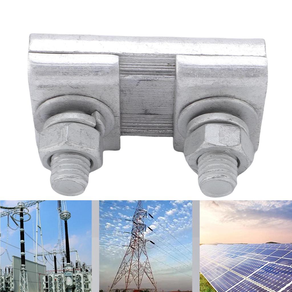  Aluminum Alloy Parallel   Clamp High Conductivity for 35-50mm Wires 