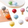 Maniglia Rotonda Semplice Moderna in Ceramica per Armadi e Mobili per Bambini