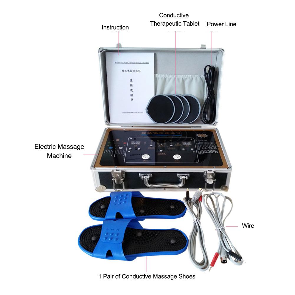 Electric Neck Massage Machine Electronic Pulse Instrument Device Therapy