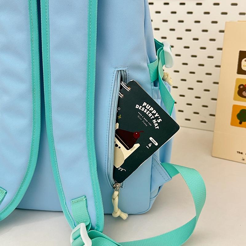 Middle School Student Schoolbag Women's Large Capacity Backpack Lightweight Travel Backpack