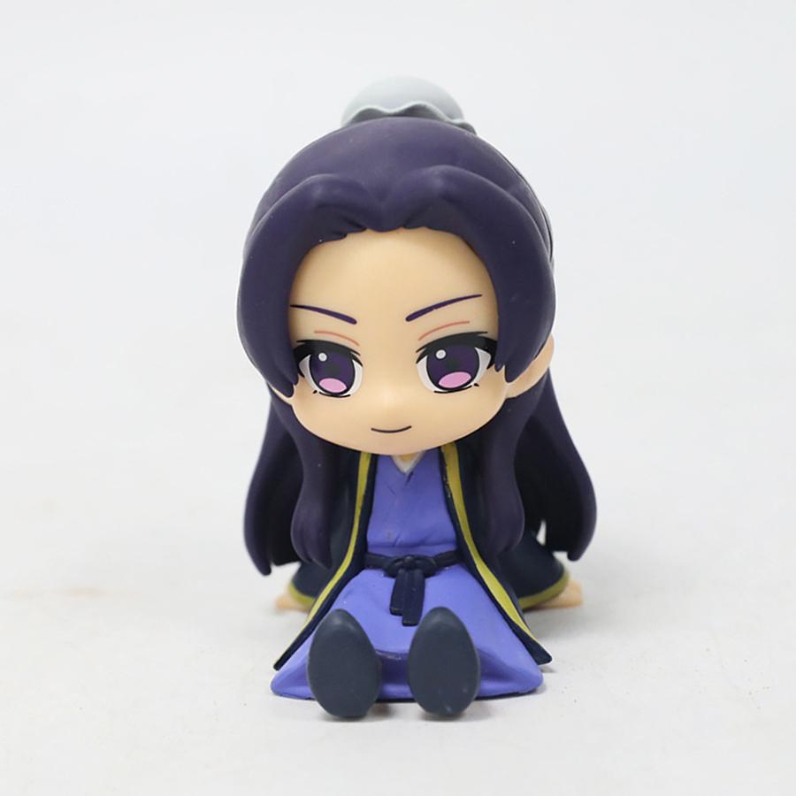 6cm Anime The Apothecary Diaries Maomao Jinshi Version Sitting Posture Action Figures Model Desktop Decoration Ornament Gifts Q Poseable Articulated