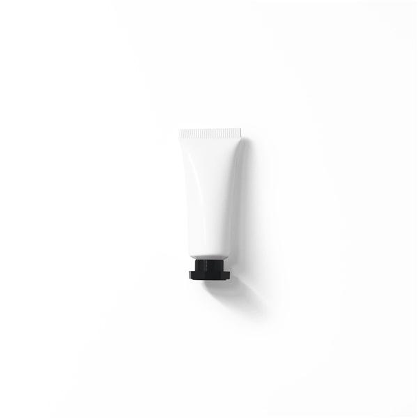 10g White Cosmetic Soft Tube, 10ml Empty Plastic Bottle, Small Capacity Trial Size