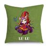 Game Cushion Cover League of Legends Short velvet Pillowcase For Living Room Car Sofa Chair seat Decorative Pillowcase