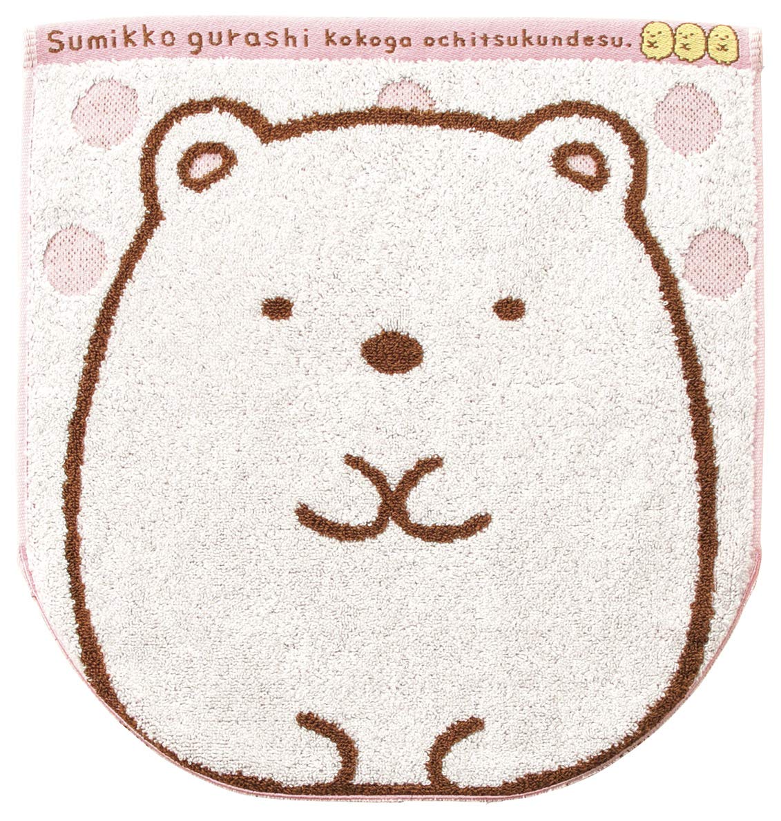 

Полотенце для рук Marushin Sumikkogurashi 34 x 36 см, узор «Белый медведь», хлопок 6575009800 100%
