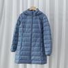 Plus Large Size Women's Hooded Down Jacket Autumn and Winter New Simple Casual Commuter Mother Outdoor Warm Jacket Coat