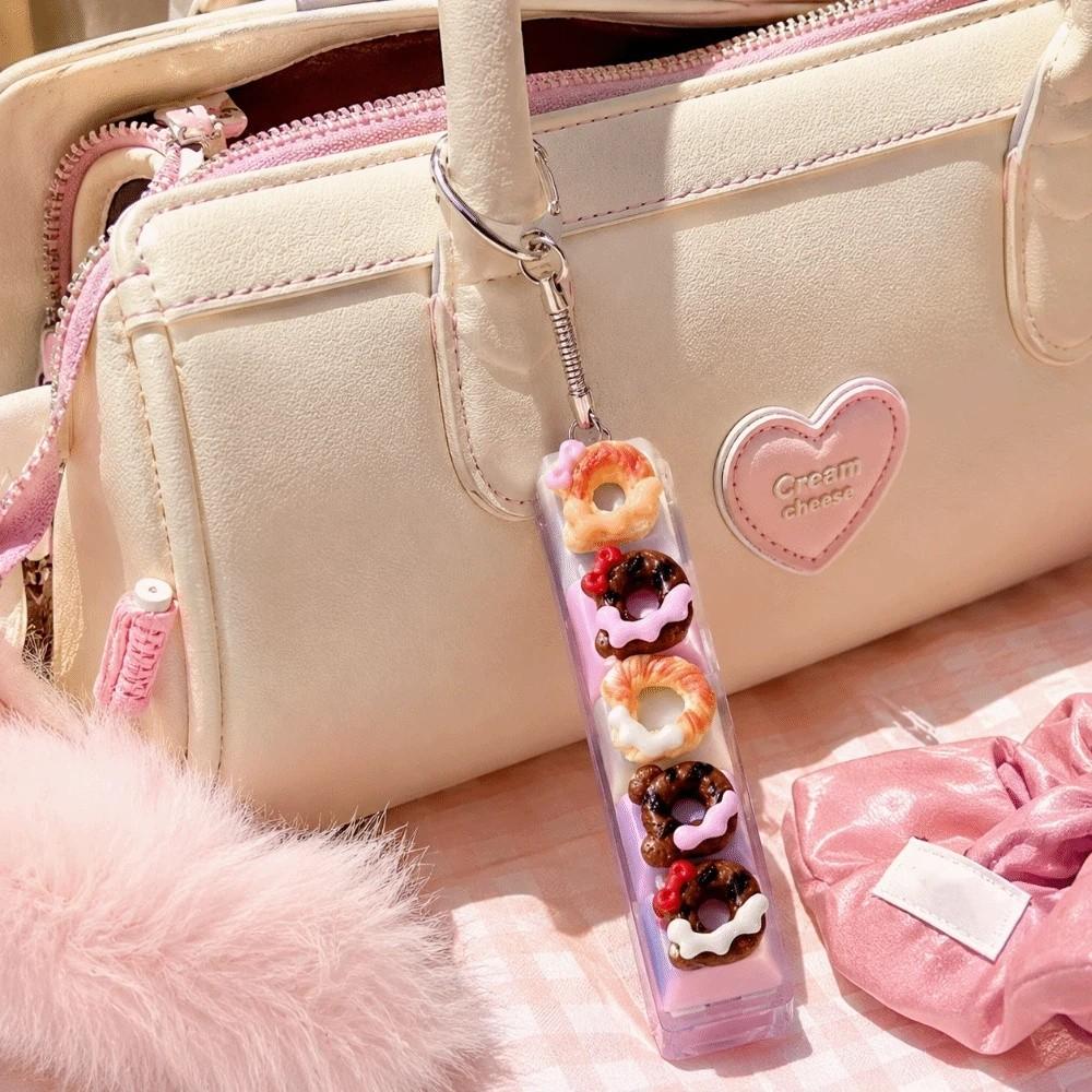 Fingertip Button Toy Fidget Key Chain Creative Mini Keyboard Pendant Keycap Keychain  Key Decor