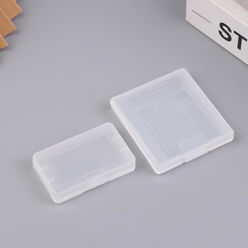 5Pcs Transparent Game Cartridge Case For Gameboy Advance Gba Gbc Plastic Dustproof Box Cover For Gameboy Color Pocket