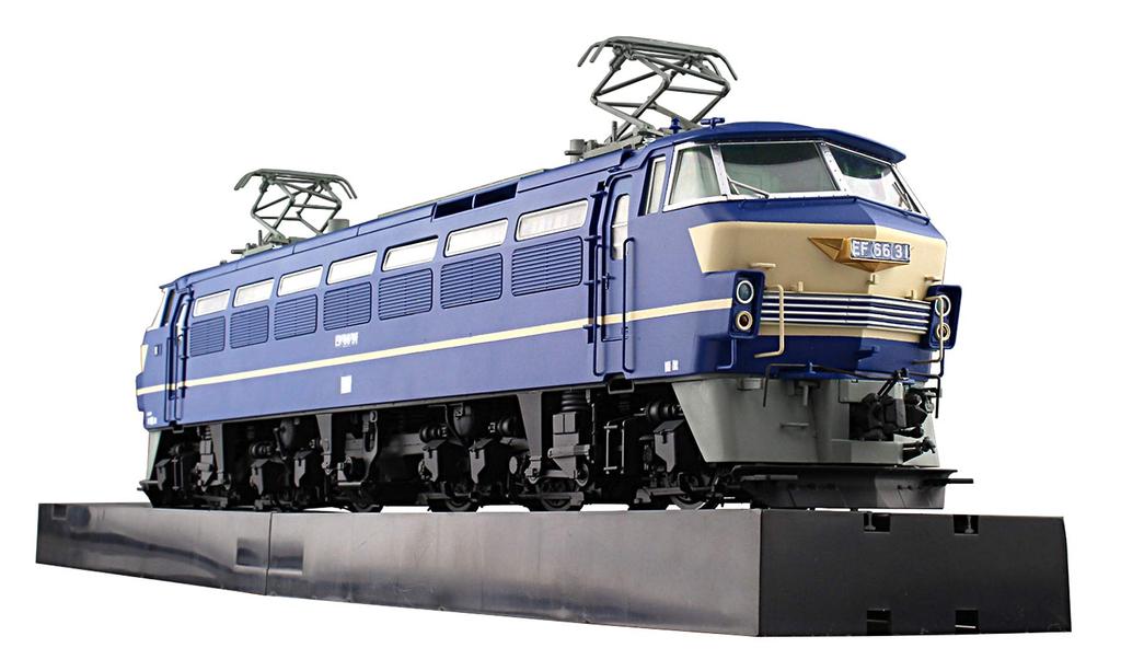 AOSHIMA Train Museum OJ Series Electric Locomotive EF66 Late