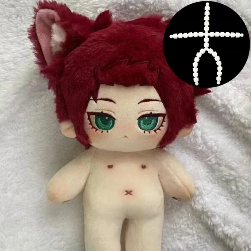

20cm Anime Role Itoshi Sae Monster Cosplay Plush Doll Cotton Stuffed Body Dress Up Clothes Red Hair Toy Figures Gift for Friends Itoshi Sae