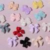 30Pcs/Set Nail Bow Rhinestone Easy To Stick 3D Resin DIY Manicure Butterfly Rhinestone for Beauty