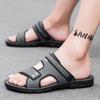 Fashion Summer Men Sandals Open Toe Flat Mens Casual Shoes Outdoor Walking Sandals for Men Beach Shoes Sandalias Hombre Men Slippers
