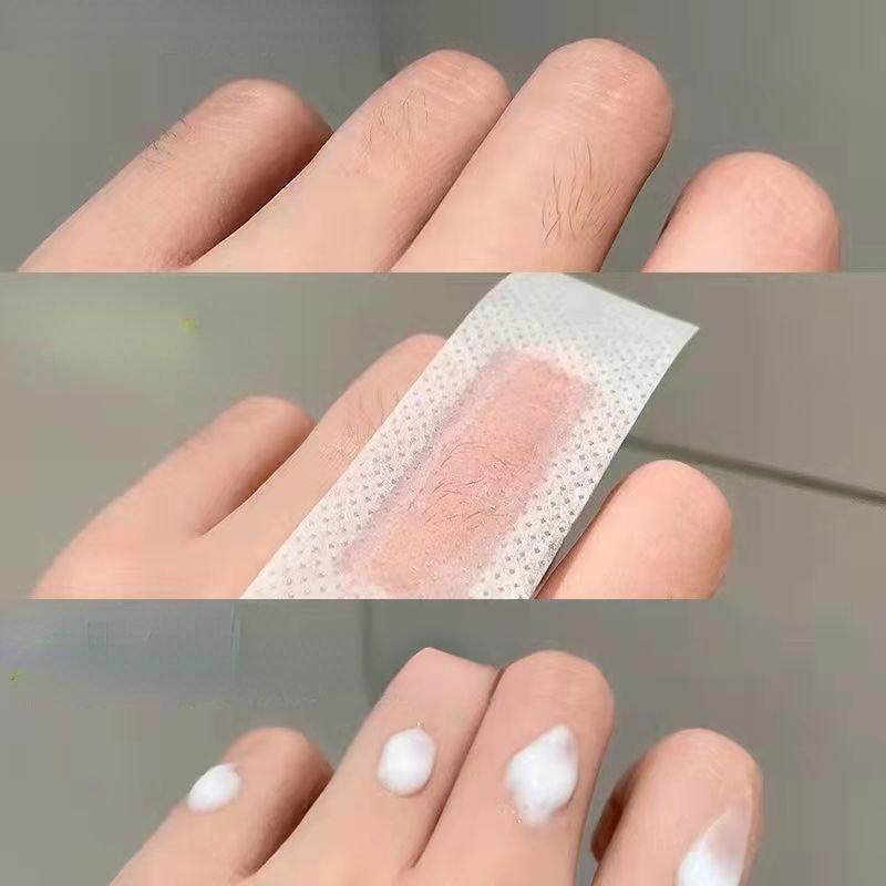 6/10/20pc Set Hair Removal Tool Wax Strips Waxing Wipe Sticker for Face Leg Lip Eyebrow Leg Arm Body Hair Removal Two Side Mini Size