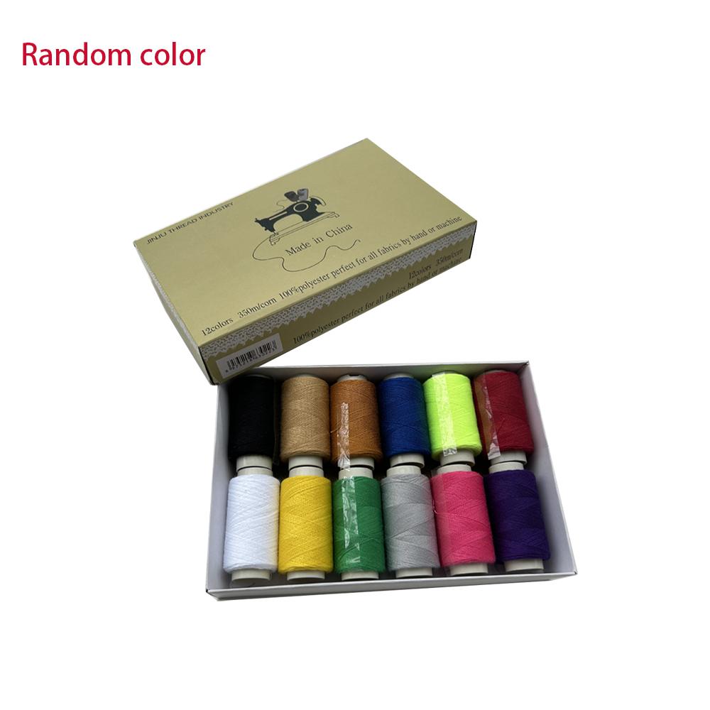 

12Pcs/Set Manual Diy Combination Hand Sewing Tool Kit Sewing Thread Sewing Machine Thread Sewing Thread Set Sewing Supplies