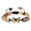Adjustable Hand-Woven Bracelet with Butterfly Pendant for Women, Men's Gift, In Stock