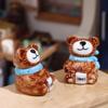 1/3 Conjuntos Miniatura Casa de Bonecas Urso de Porcelana Biscoito e Doces Potes Enfeites Para DIY Cozinha de Boneca Festa Decoração Acessórios