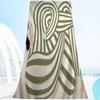 Abstract Woman Artwork Microfiber Beach Towel Absorbent Quick Dry Soft Yoga Swimming Resort Mountain Climbing Towel