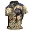 Polo casual sportif rétro tendance pour homme à manches courtes 2026
