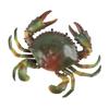 Mini Crab Figurines Model Educational Learning Toy for Children Toddlers Green