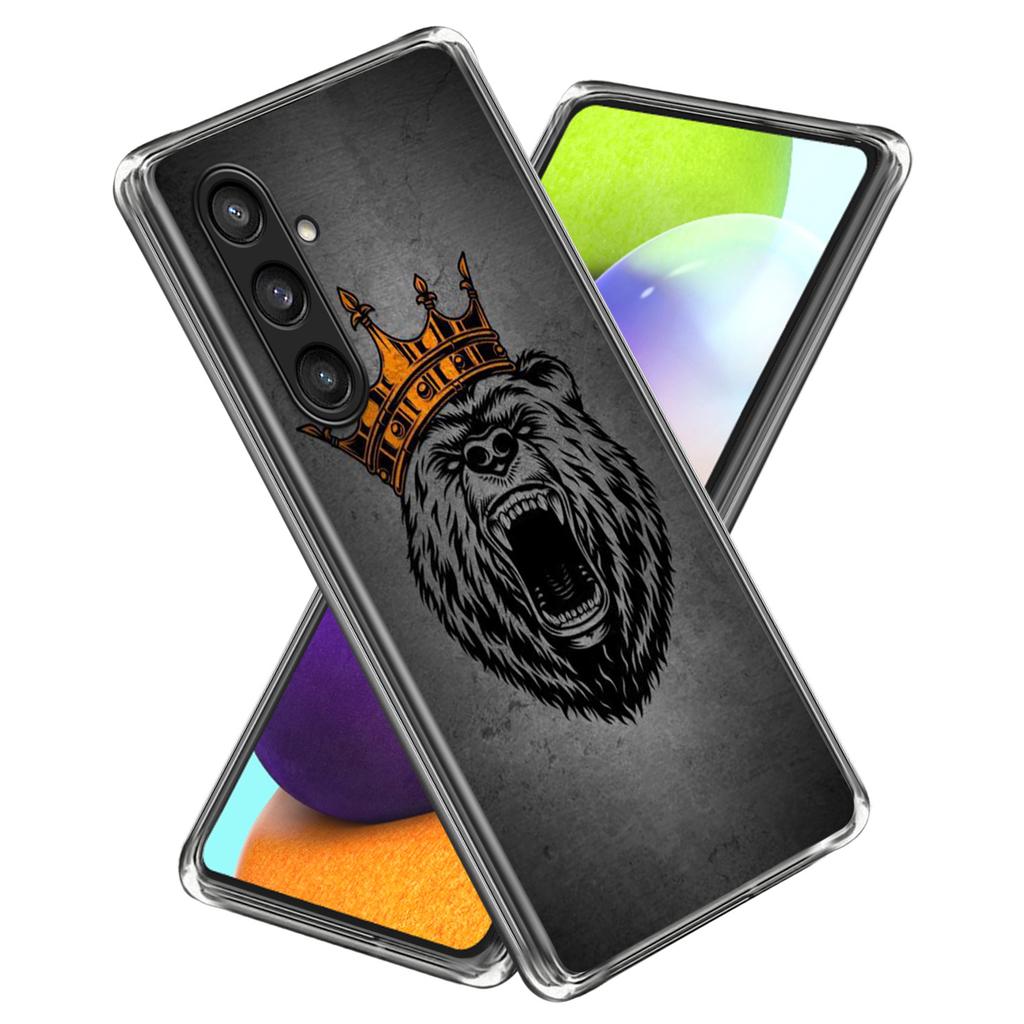 For Samsung Galaxy S24 TPU Case Pattern Printing Soft Slim Phone Cover