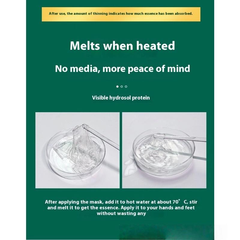 Algen Kollagen Kristallmaske Feuchtigkeitsspendende Transparente Maske Füllmaske Anti-Falten Leichte Streifenmaske