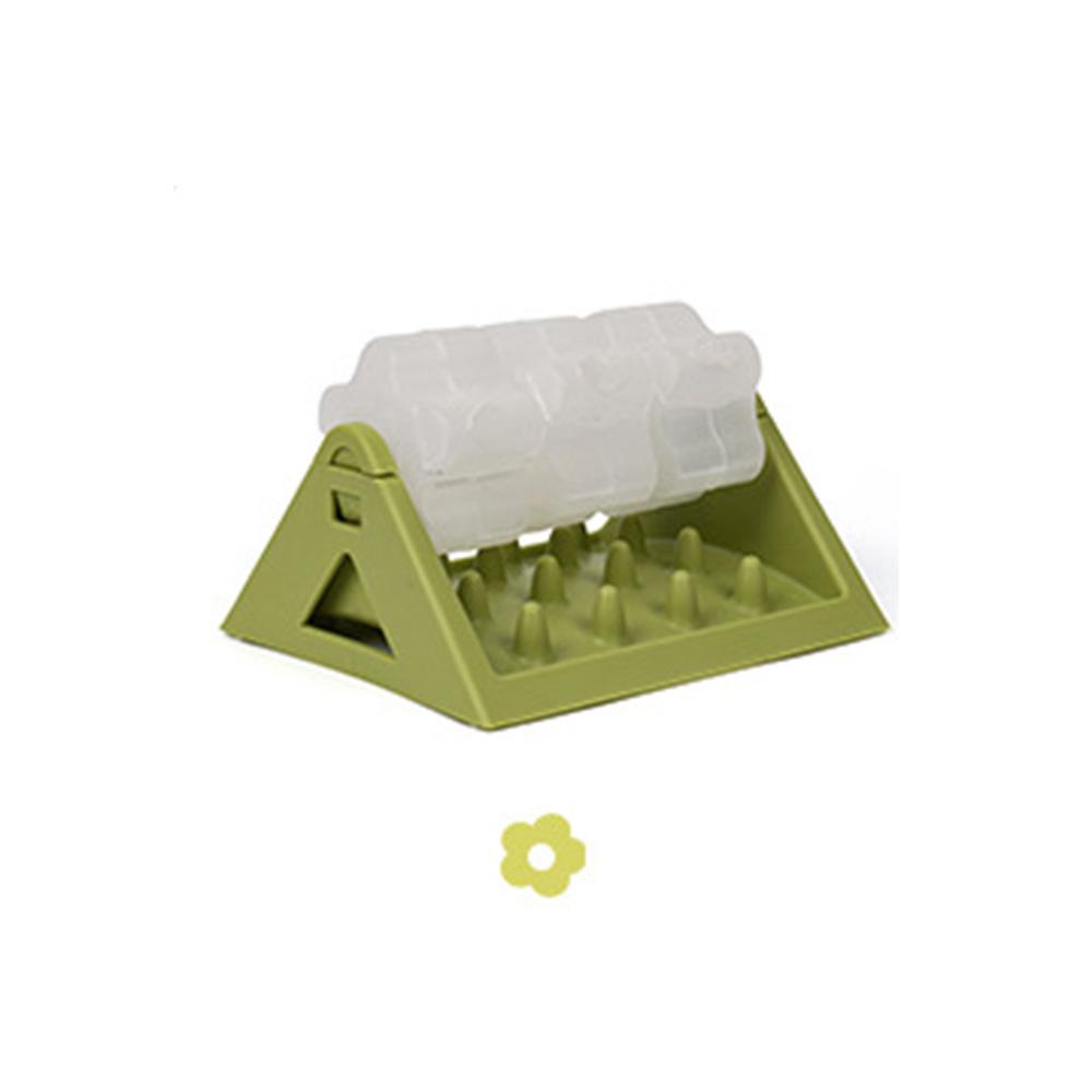 

Pet Slow Feeder Roller for Dogs & Cats: Intelligence-Developing Slow Feeding Trainer, New Style Optional Auto Feeder, зелёный