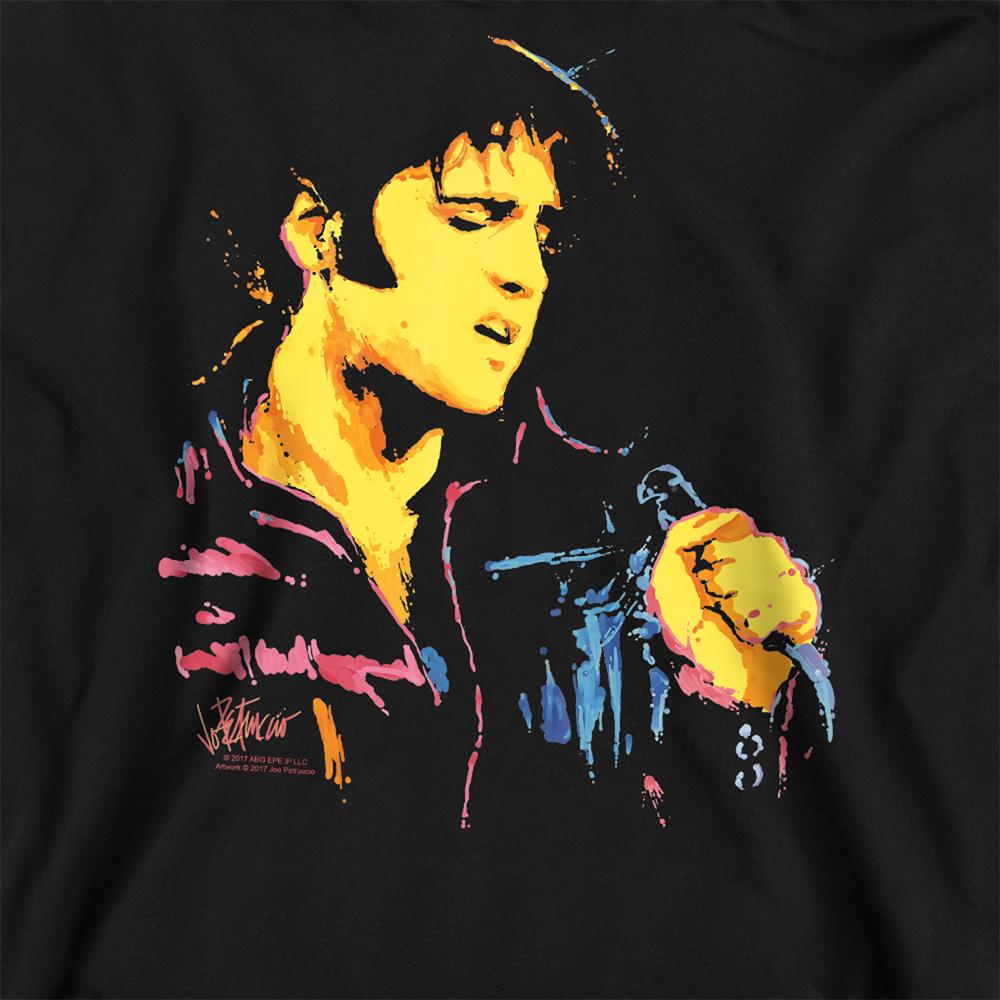 Elvis Presley Unisex Adult Neon Sweatshirt