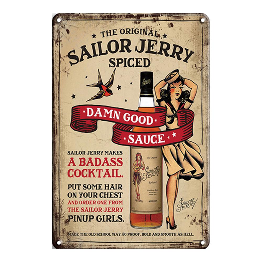 Pinup Girl Beer Metal Sign Man Cave DECOR BAR TIN Vintage style Pinup Girl Beer Metal Sign Man Cave DECOR BAR TIN Vintage style