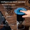 Electric Coffee Grinder Adjustable Grind Settings Plastic Coffee Mill Portable Coffee Bean Grinder for Outdoor Portable
