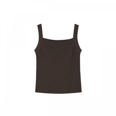 Square Neck Sleeveless Knit As2kh462